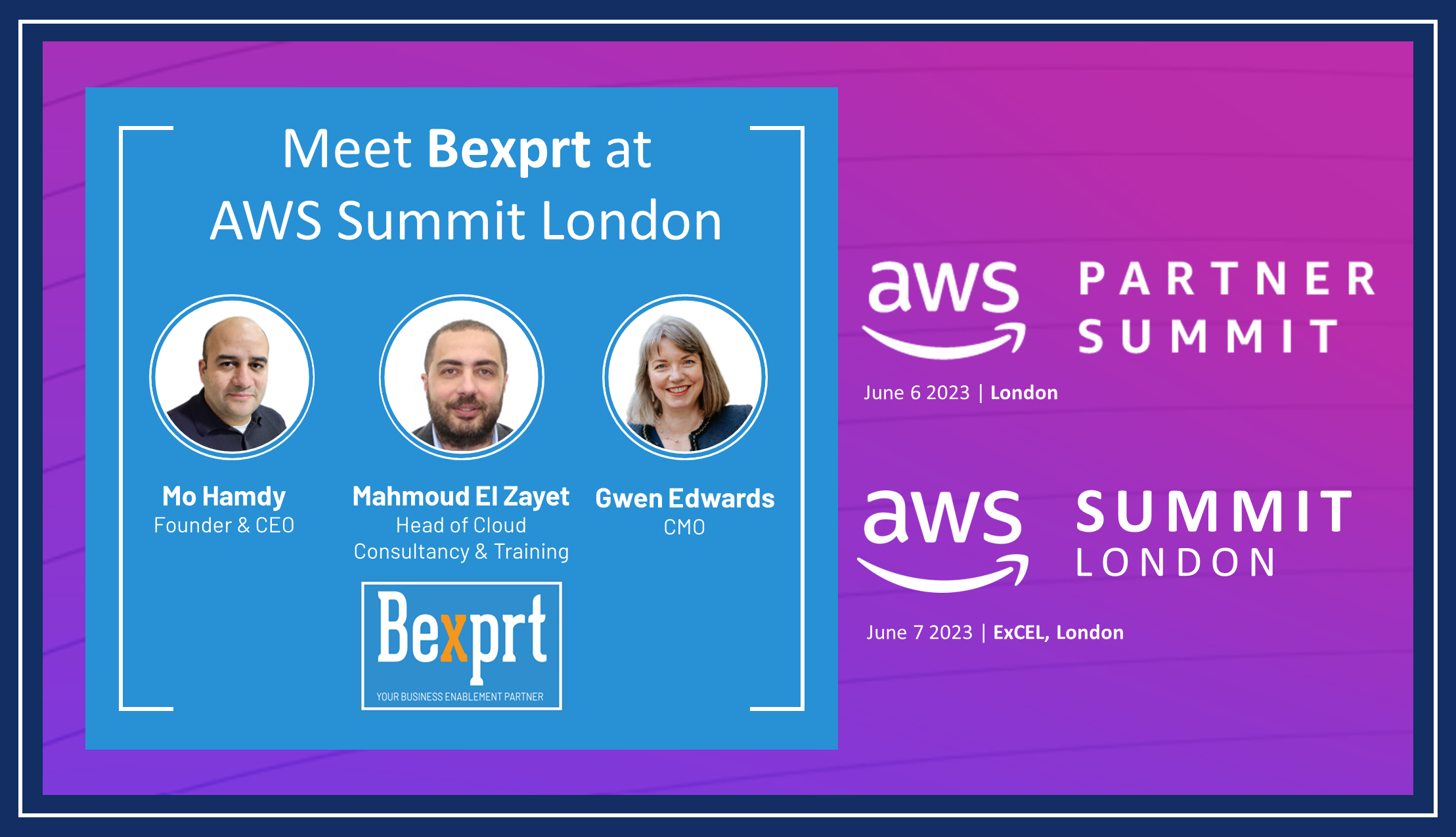 Meet Bexprt At The 2023 Aws Summit London 5478