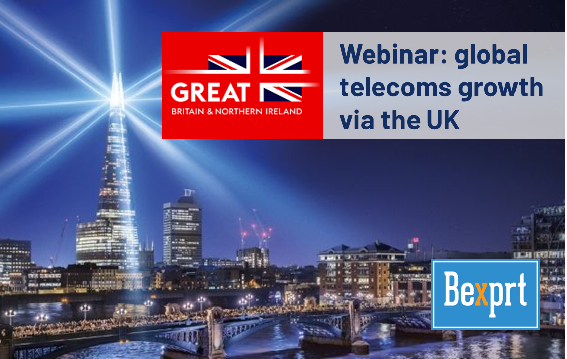 Webinar: global telecoms growth via the UK
