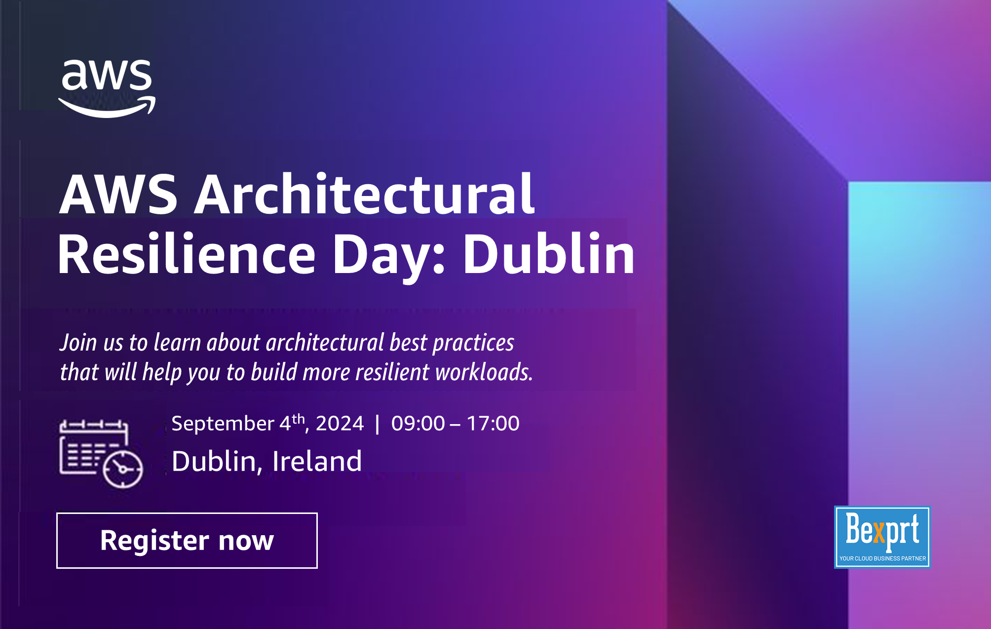 AWS Architectural Resilience Day, 4th September 2024