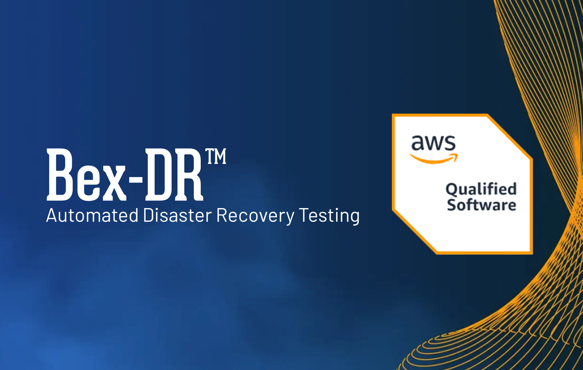 Bex-DR™ achieves AWS Qualified Software status