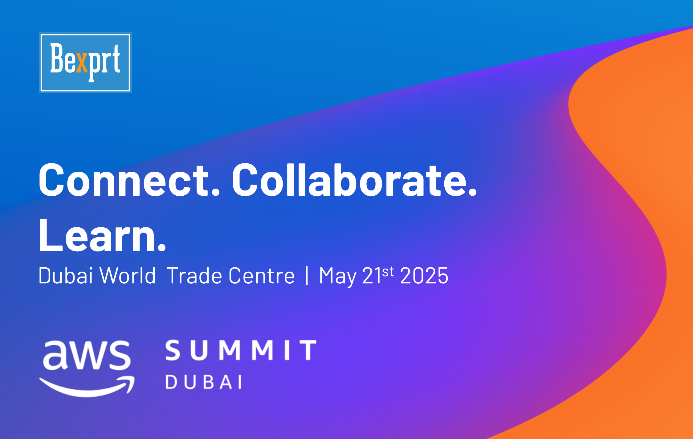 Join Bexprt at AWS Summit Dubai 2025